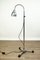 Lámpara de pie telescópica vintage con cuello de ganso de Maquet, años 50, Imagen 1