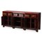 Antique Red Lacquered Mongolian Buffet 3
