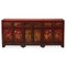 Antique Red Lacquered Mongolian Buffet 1