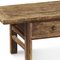 Antique Elm 3-Drawer Low Table 4