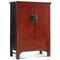 Antique Red Lacquered Wedding Cabinet 2