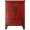 Antique Red Lacquered Wedding Cabinet, Image 1