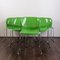 Vintage Stackable Green Plastic Chairs by Gerd Lange for Drabert, Set of 6 14