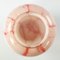Art Deco Ceiling Lamp with Light Pink Marbled Glass Shade, 1930s, Image 10