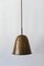 Mid-Century Modern Perforated Brass Church Pendant Lamp, Germany, 1950s, Image 12