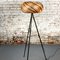 Quiescenta Tripod Floor Lamp in Satin Walnut by Gofurnit, Image 1
