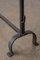 Antique French Wrought Iron Andirons, 19th Century, Set of 2, Image 4