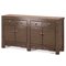 Gray Lacquered Double Sideboard 2