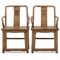 Gray Lacquer Southern Official Chairs, Set of 2 2