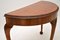 Antique Queen Anne Style Burr Walnut Console Table, Image 6