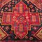 Alfombra Shiraz Hall Mid-Century vintage decorativa tejida, años 40, Imagen 7