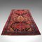 Vintage Middle Eastern Decorative Woven Shiraz Hall Rug, 1940s 1