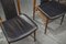 Danish Leather and Rosewood Dining Chairs, 1960s, Set of 8, Image 11