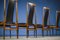 Danish Leather and Rosewood Dining Chairs, 1960s, Set of 8, Image 8