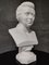 Large Biscuit Porcelain Bust of Mozart, 19th Century, Image 3