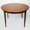 Danish Teak Round Extending Dining Table from Gudme Mobelfabrik, 1960s 1