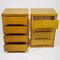 Mid-Century Plywood Chests of Drawers by B. Linden, 1960s, Set of 2 2