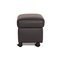 Model E300 Gray Leather Stool from Stressless 8