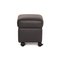 Model E300 Gray Leather Stool from Stressless 10