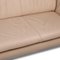 Koinor Cream Leather 2-Seater Sofa from Rossini 4