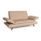 Koinor Cream Leather 2-Seater Sofa from Rossini 10