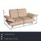 Koinor Cream Leather 2-Seater Sofa from Rossini 2