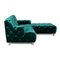 Satinekupiertes Cocoa Island Sofa Set von Bretz, 2er Set 16