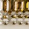 Gilt Brass, Metal & Crystal Glass Sconce from Kinkeldey, 1970s, Image 14
