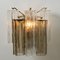 Wandlampen aus Rauchglas & Klarglas von JT Kalmar, 1960er, 2er Set 5