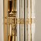 Large Venini Style Murano Glass and Gilt Brass Sconce, Italy 8