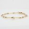 Modernes 18 Karat 2-Color Gold Links Gourmette Armband 7