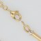 Modern 18 Karat 2-Color Gold Links Gourmette Bracelet, Image 5