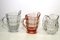 Small Glass Jugs by Eduard Wimmer-Wisgrill for Lobmeyr, 1930s, Set of 3 2