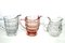 Small Glass Jugs by Eduard Wimmer-Wisgrill for Lobmeyr, 1930s, Set of 3 6