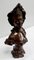 Bronze Woman with Hat by Meslais, Early 20th Century 2