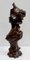 Femme en Bronze avec Chapeau par Meslais, Début 20ème Siècle 17