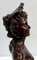 Femme en Bronze avec Chapeau par Meslais, Début 20ème Siècle 11