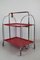 Mid-Century Dinette Foldable Serving Trolley from Bremshey Solingen, 1960s, Image 4