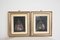 Indian Painted Leaves in Frames, 1970s, Set of 2, Image 1