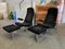 Lounge Chair & Ottoman, 1960s, Set of 2 12