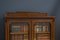 Victorian Glazed Pollard Oak Bookcase from H. Ogden 7