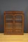 Victorian Glazed Pollard Oak Bookcase from H. Ogden 1