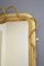 Specchio da parete o vittoriano in legno dorato, Immagine 4