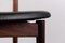 Rosewood and Black Leather Model 465 Chairs by Helge Sibast for Sibast, Set of 8 4