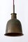 Lámpara de iglesia Mid-Century moderna de latón, Alemania, años 50, Imagen 3