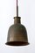 Mid-Century Modern Brass Church Pendant Lamp, Germany, 1950s 3