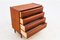 Danish Teak Chest of Drawers, 1960s 5