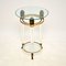 Italian Vintage Glass & Acrylic Side Table, Image 1