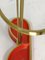 Mid-Century Painted Brass Umbrella Stand, 1960s 6