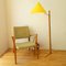 Viennese Floor Lamp with Brass Crow's Foot & Adjustable Lampshade by Rupert Nikoll 8